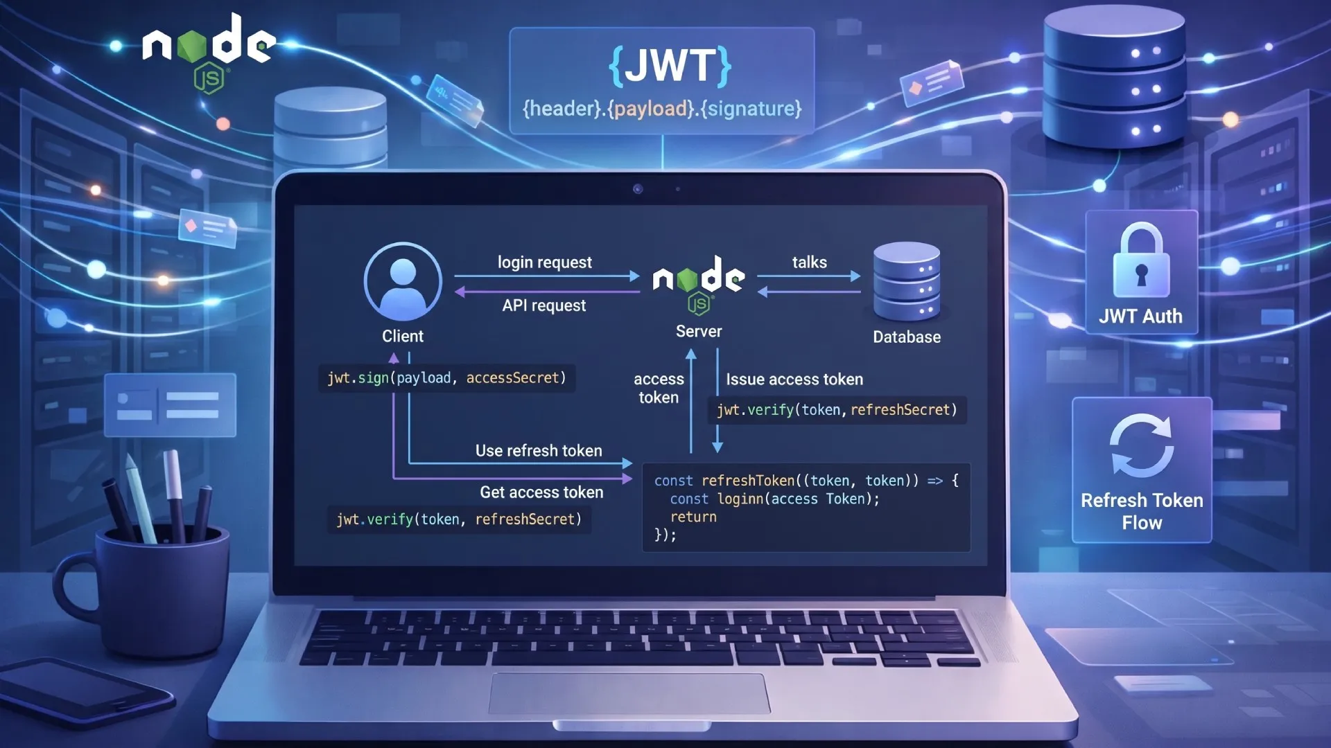 JWT Authentication in Node.js: Refresh Tokens Done Right