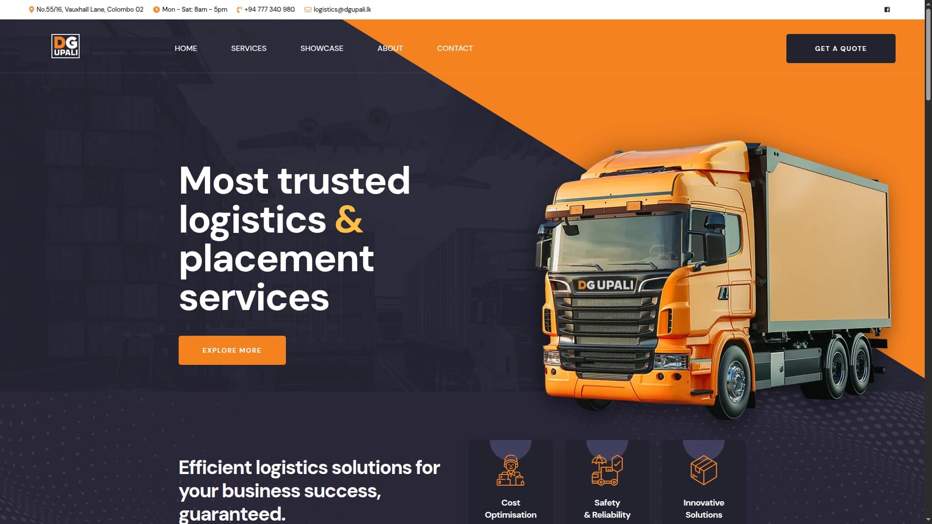Dg Upali Homepage