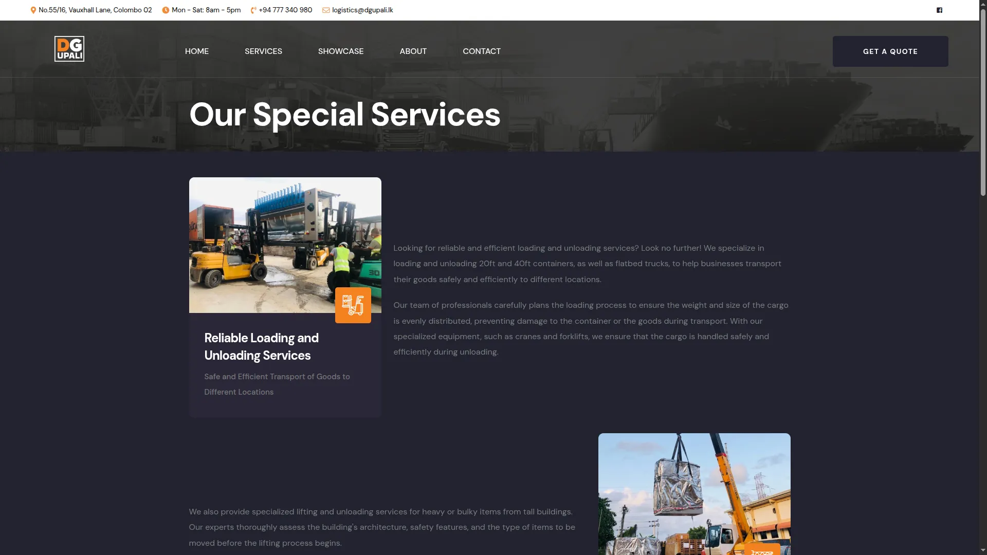 Dg Upali Services